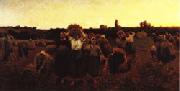 Jules Breton, The Recall of the Gleaners